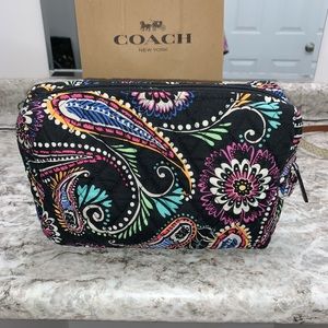 Brand new Vera Bradley Large Cosmetic Case